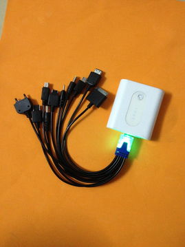 爆款促销发光一拖十数据线 带彩灯USB一拖十充电线 多功能充电线